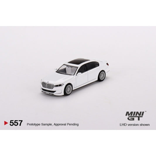 1/64 MINI GT MGT00557-R BMW ALPINA B7 XDRIVE ALPINE WHITE (RHD)