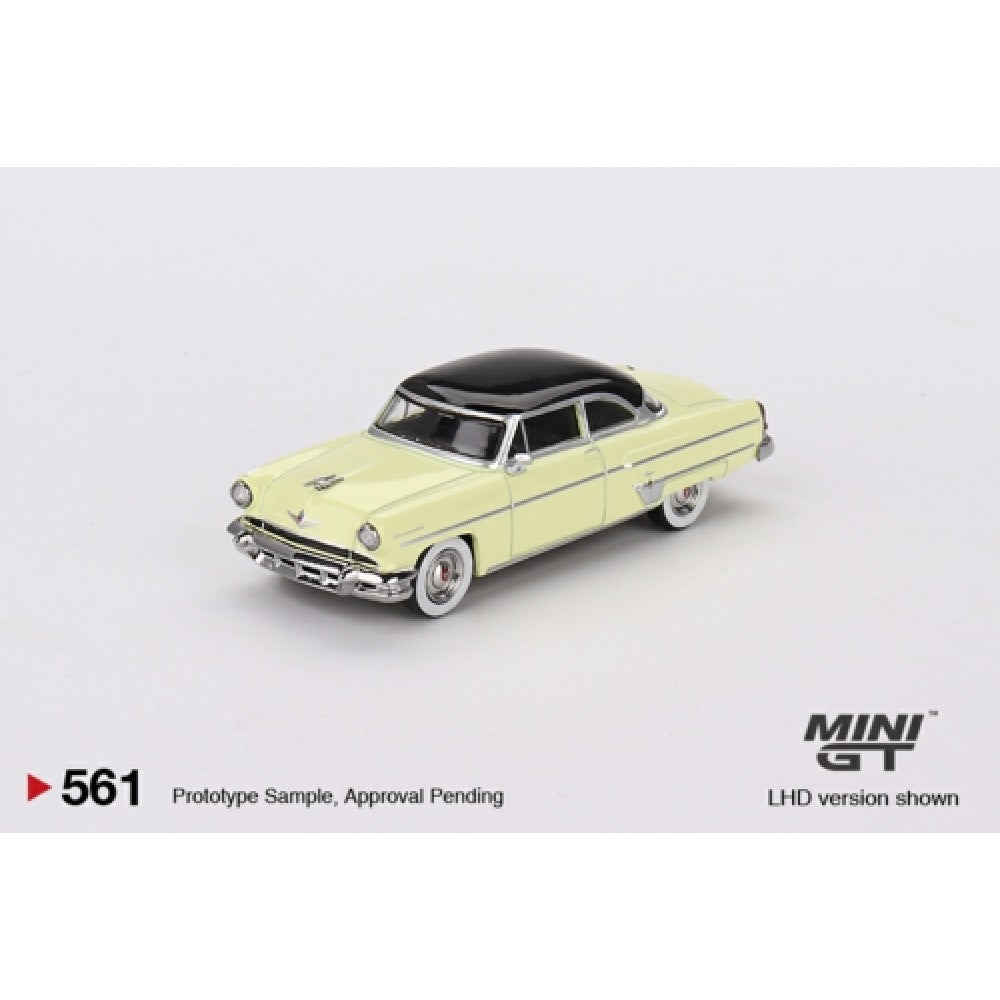 THIS ITEM IS AVAILABLE TO ORDER FROM OUR SUPPLIER - 1/64 MINI GT MGT00561-L LINCOLN CAPRI 1954 PREMIER YELLOW (LHD)