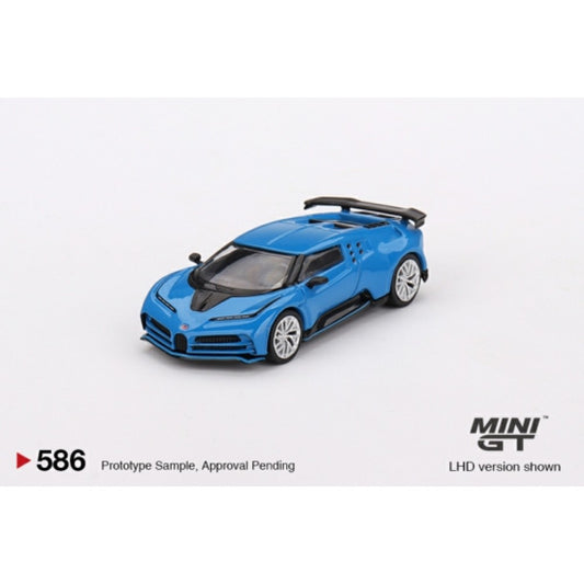 1/64 MINI GT MGT00586-L BUGATTI CENTODIECI BLU BUGATTI (LHD)