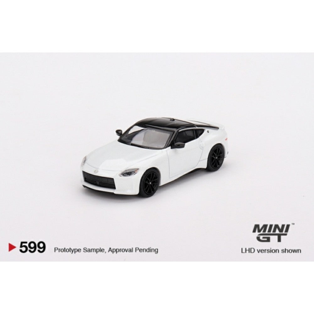 1/64 MINI GT MGT00599-L NISSAN Z PERFORMANCE 2023 EVEREST WHITE (LHD)