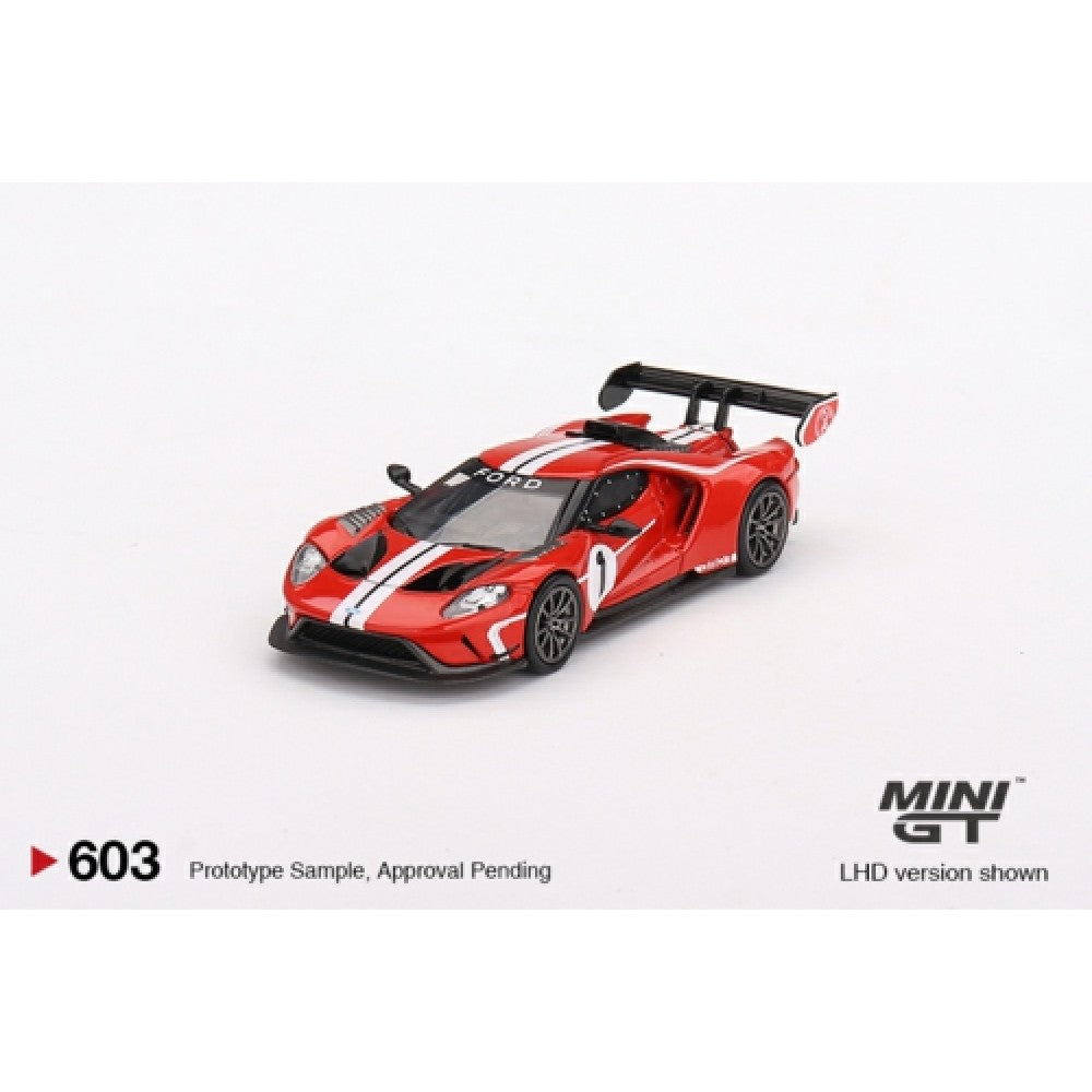 THIS ITEM IS AVAILABLE TO ORDER FROM OUR SUPPLIER - 1/64 MINI GT MGT00603-L FORD GT MK II NO.013 ROSSO ALPHA (LHD)