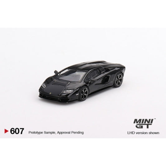 1/64 MINI GT MGT00607-L LAMBORGHINI COUNTACH LPI 800-4 NERO MAIA (LHD)