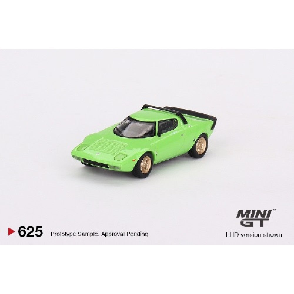 THIS ITEM IS AVAILABLE TO ORDER FROM OUR SUPPLIER - 1/64 MINI GT MGT00625-L LANCIA STRATOS HF STRADALE VERDE CHIARO (LHD)