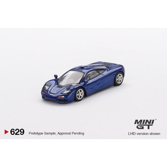 THIS ITEM IS AVAILABLE TO ORDER FROM OUR SUPPLIER - 1/64 MINI GT MGT00629-L MCLAREN F1 COBALT BLUE (LHD)