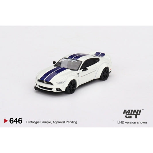 1/64 MINI GT MGT00646-L FORD MUSTANG GT LB-WORKS WHITE (LHD)