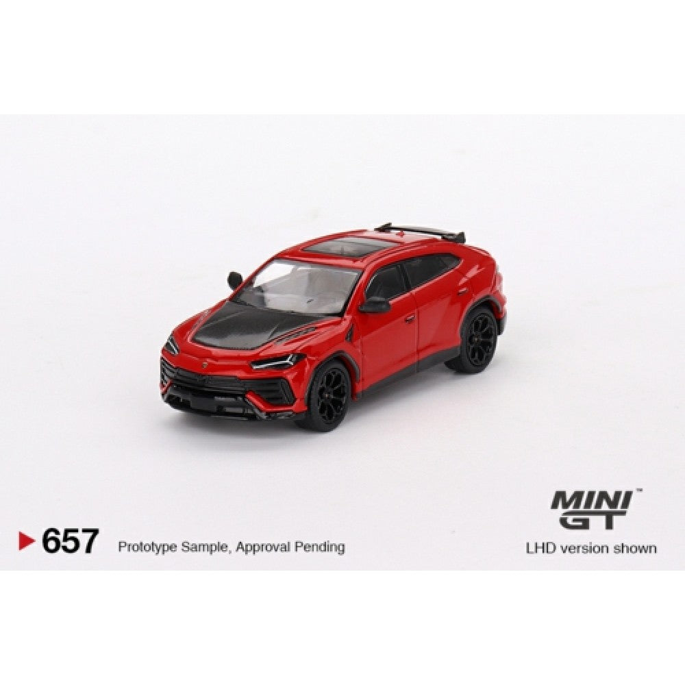 1/64 MINI GT MGT00657-L LAMBORGHINI URUS PERFORMANTE ROSSO MARS (LHD)