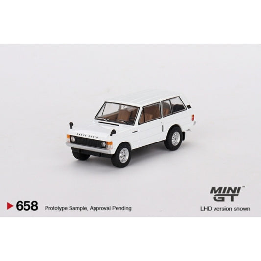 THIS ITEM IS AVAILABLE TO ORDER FROM OUR SUPPLIER - 1/64 MINI GT MGT00658-L RANGE ROVER DAVOS WHITE (LHD)