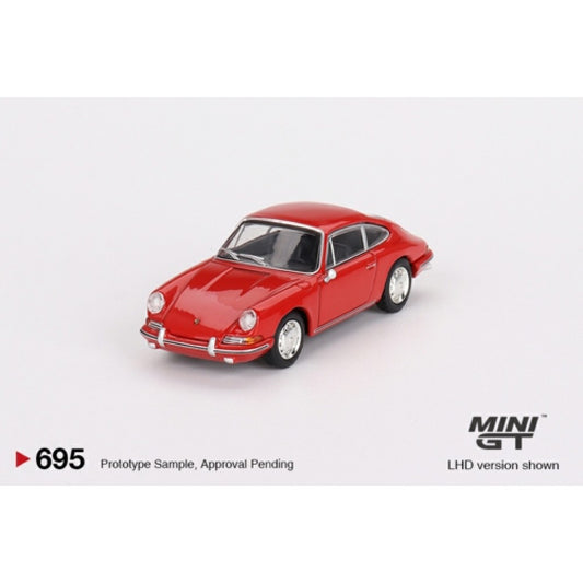 1/64 MINI GT MGT00695-L PORSCHE 901 1963 SIGNAL RED (LHD)