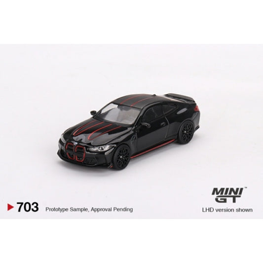 1/64 MINI GT MGT00703-L BMW M4 CSL BLACK SAPPHIRE (LHD)