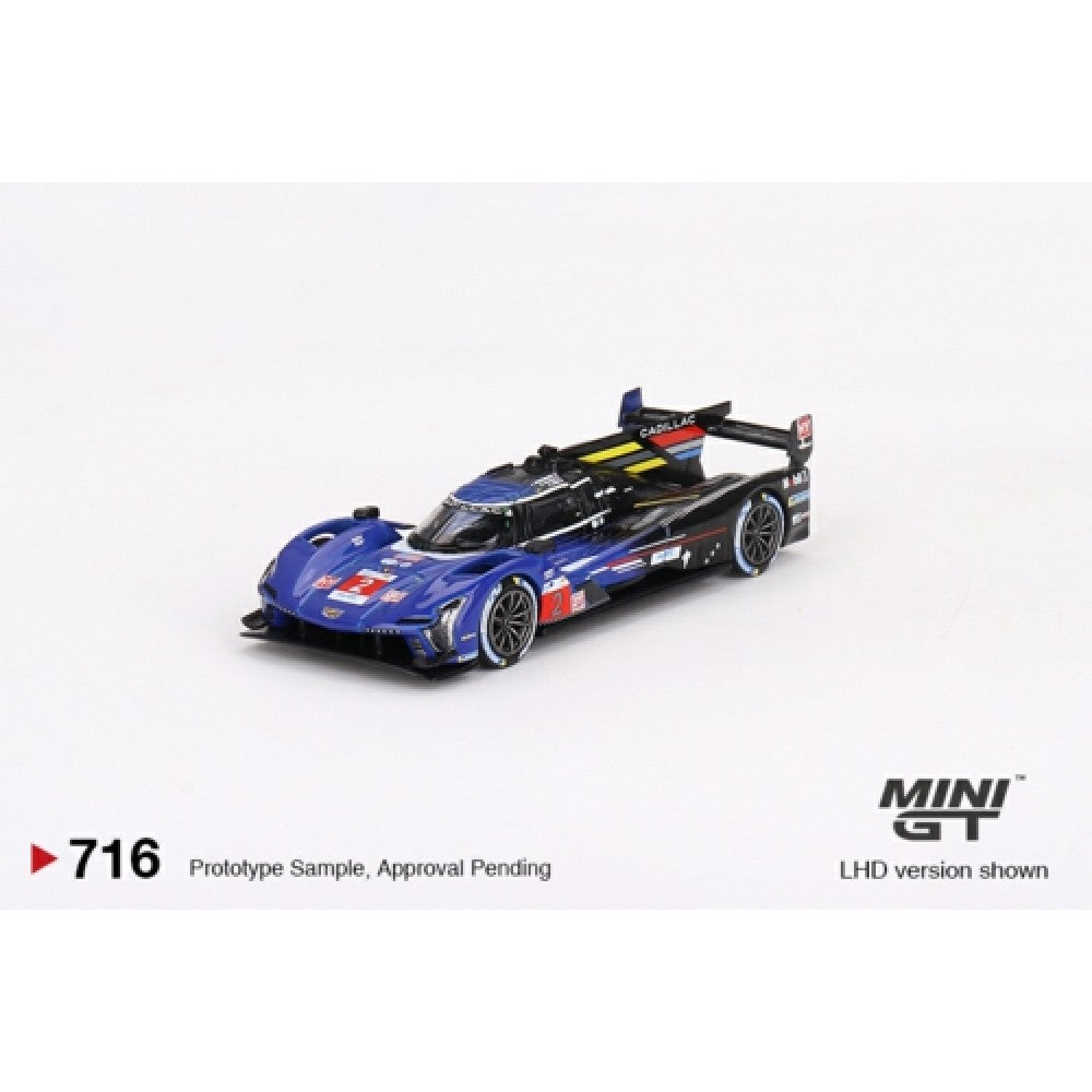 1/64 MINI GT MGT00716-L CADILLAC V-SERIES.R NO.2 CADILLAC RACING 2023 LE MANS 24 HRS 3RD PLACE (LHD)