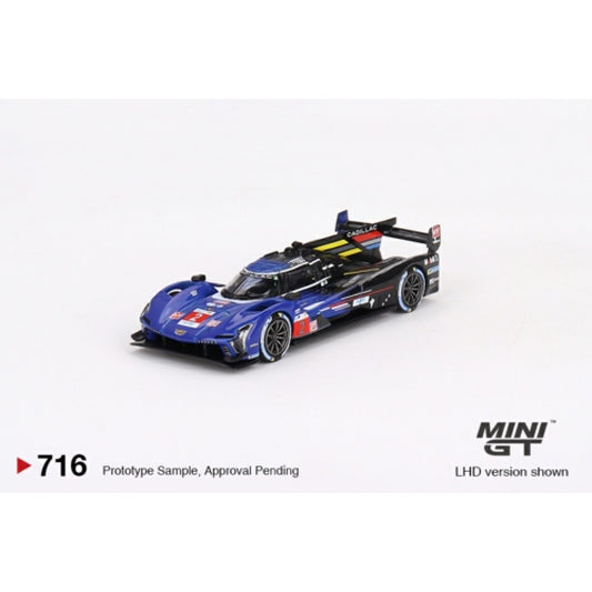 1/64 MINI GT MGT00716-L CADILLAC V-SERIES.R NO.2 CADILLAC RACING 2023 LE MANS 24 HRS 3RD PLACE (LHD)