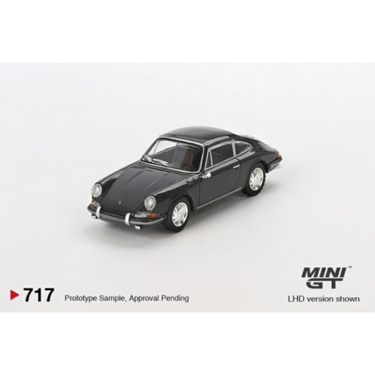 PRE ORDER STOCKS DUE DECEMBER 2024 / JANUARY 2025 1/64 MINI GT MGT00717-BL PORSCHE 911 1964 SLATE GREY (LHD) (BLISTER PACKAGING)