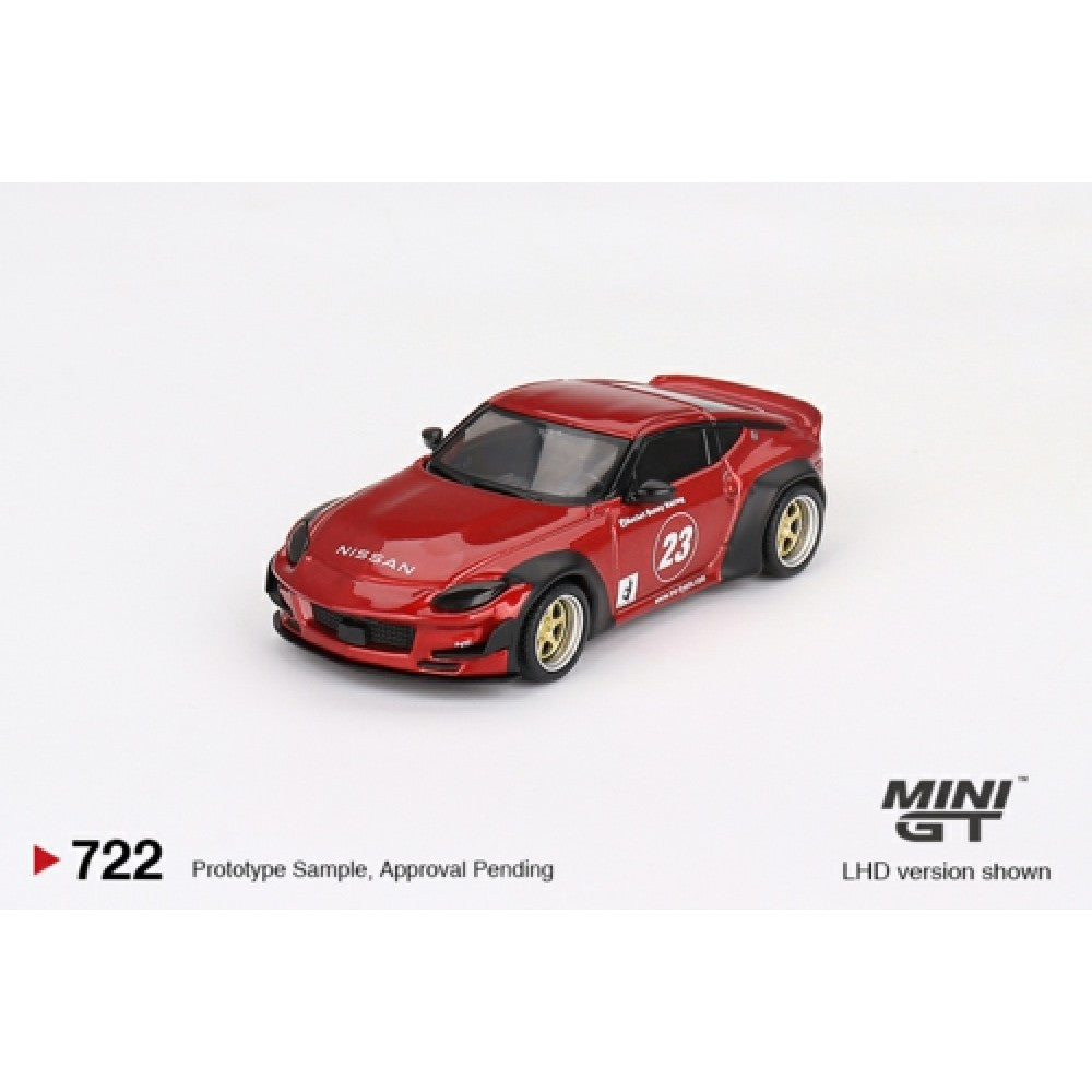 1/64 MINI GT MGT00722-L NISSAN Z PANDEM PASSION RED (LHD)