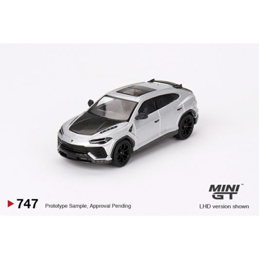 1/64 MINI GT MGT00747-L LAMBORGHINI URUS PERFORMANCE GRIGIO NIMBUS (LHD)