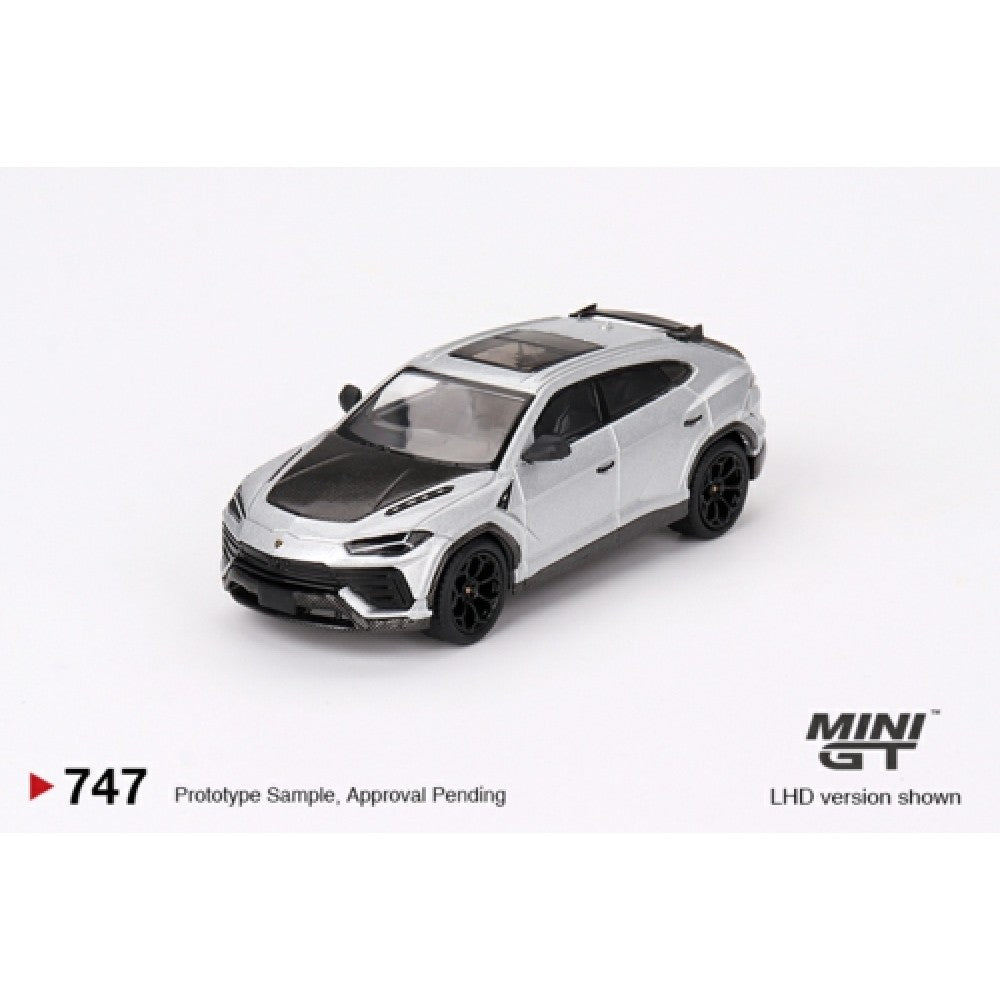 1/64 MINI GT MGT00747-R LAMBORGHINI URUS PERFORMANCE GRIGIO NIMBUS (RHD)