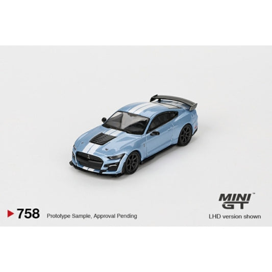 1/64 MINI GT MGT00758-L FORD MUSTANG SHELBY GT500 HERITAGE EDITION (LHD)