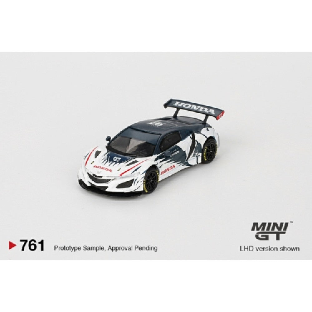 1/64 MINI GT MGT00761-L HONDA NSX GT3 EVO ALPHA TAURI YUKI TSUNODA 2023 RED BULL FORMULA NURBURGRING (LHD)