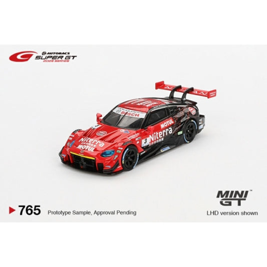 PRE ORDER STOCKS DUE APRIL / MAY 2025 1/64 MINI GT MGT00765-BL NISSAN Z GT500 #3 NITERRA MOTULZ NDDP 2023 SUPER GT SERIES BLISTER PACKAGING