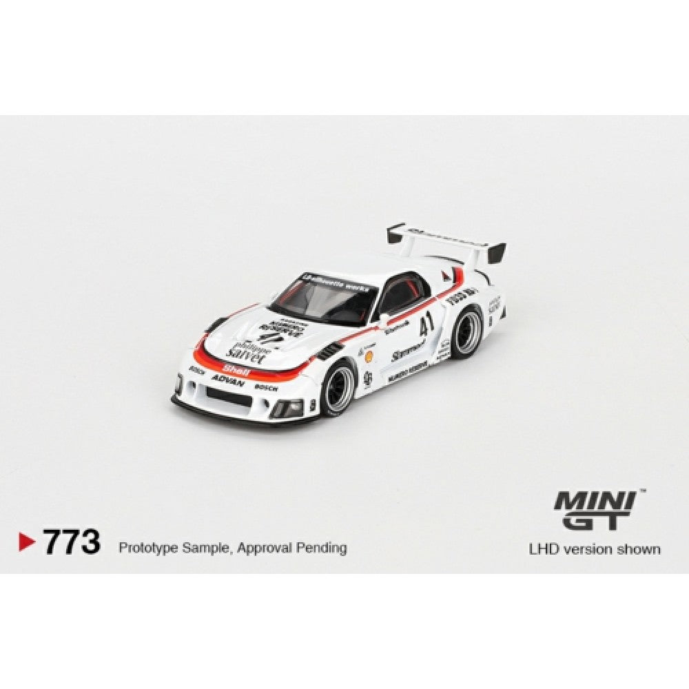 1/64 MINI GT MGT00773-R MAZDA RX-7 LB-SUPER SILHOUETTE NO.41 NUMERO RESERVE (RHD)