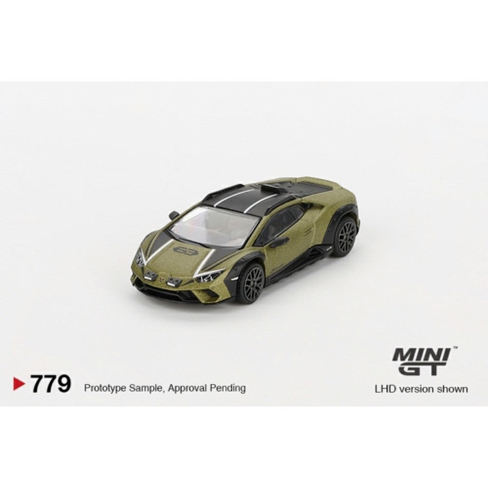 1/64 MINI GT MGT00779-L LAMBORGHINI HURACAN STERRATO VERDE GEA MATT (LHD)