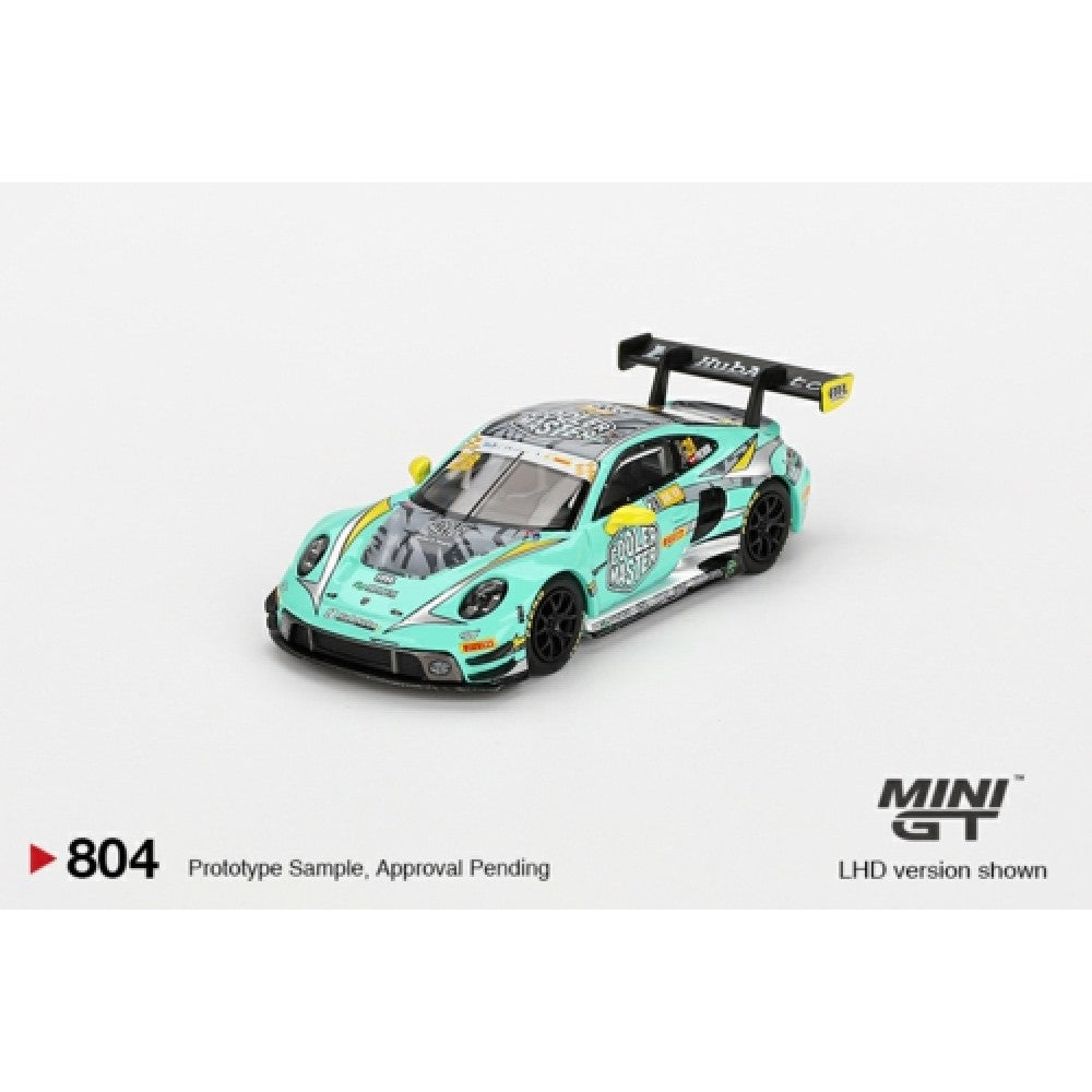 PRE ORDER STOCKS DUE JANUARY / FEBUARY 2025 1/64 MINI GT MGT00804-BL PORSCHE 911 GT3 R NO.28 HUBAUTO RACING 2023 FIA GT WORLD CUP 70TH MACAU GRAND PRIX (LHD) BLISTER PACKAGING