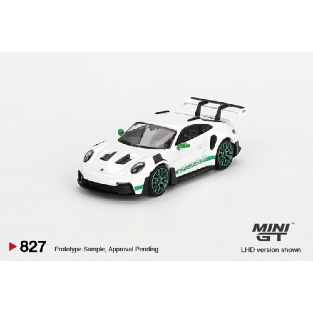 PRE ORDER STOCKS DUE FEBRUARY / MARCH 2025 1/64 MINI GT MGT00827-BL PORSCHE 911 (992) GT3 RS TRIBUTE TO CARRERA RS PACKAGE (LHD) BLISTER PACKAGING