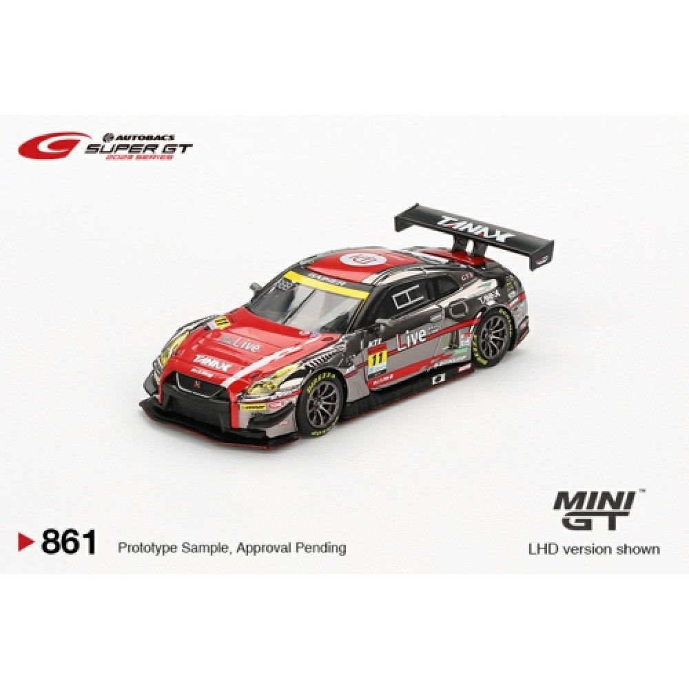 PRE ORDER STOCKS DUE APRIL / MAY 2025 1/64 MINI GT MGT00861-BL NISSAN GT-4 NISMO GT3 NO.11 GAINER TANAX GT-4 GAINER 2023 SUPER GT SERIES - BLISTER PACKAGING