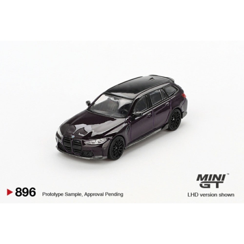 PRE ORDER STOCKS DUE AUGUST /SEPTEMBER 2025 1/64 MINI GT MGT00896-L BMW M3 M PERFORMANCE TOURING DAYTONA VIOLET (LHD)