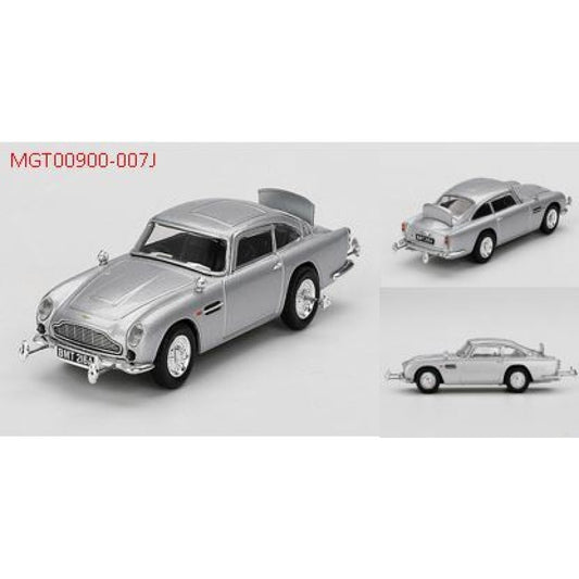 1/64 MINI GT MGT00900-007J JAMES BOND 007 ASTON MARTIN DB5 RHD GOLDFINGER JAPANESE BLISTER PACKAGING