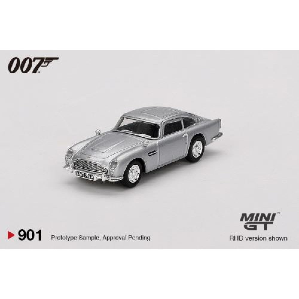 1/64 MINI GT MGT00901-007F JAMES BOND 007 ASTON MARTIN DB5 RHD THUNDERBALL FRENCH BLISTER PACKAGING