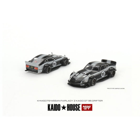 1/64 MINI GT MGTKHMG079 NISSAN FAIRLADY Z KAIDO GT 95 DRIFTER V1 (KAIDO HOUSE)