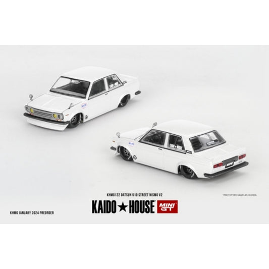 1/64 MINI GT MGTKHMG122 DATSUN 510 STREET NISMO V2