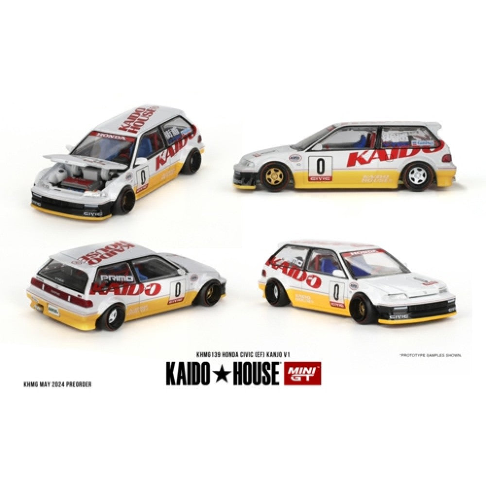 1/64 MINI GT MGTKHMG139 HONDA CIVIC (EF) KANJO V1