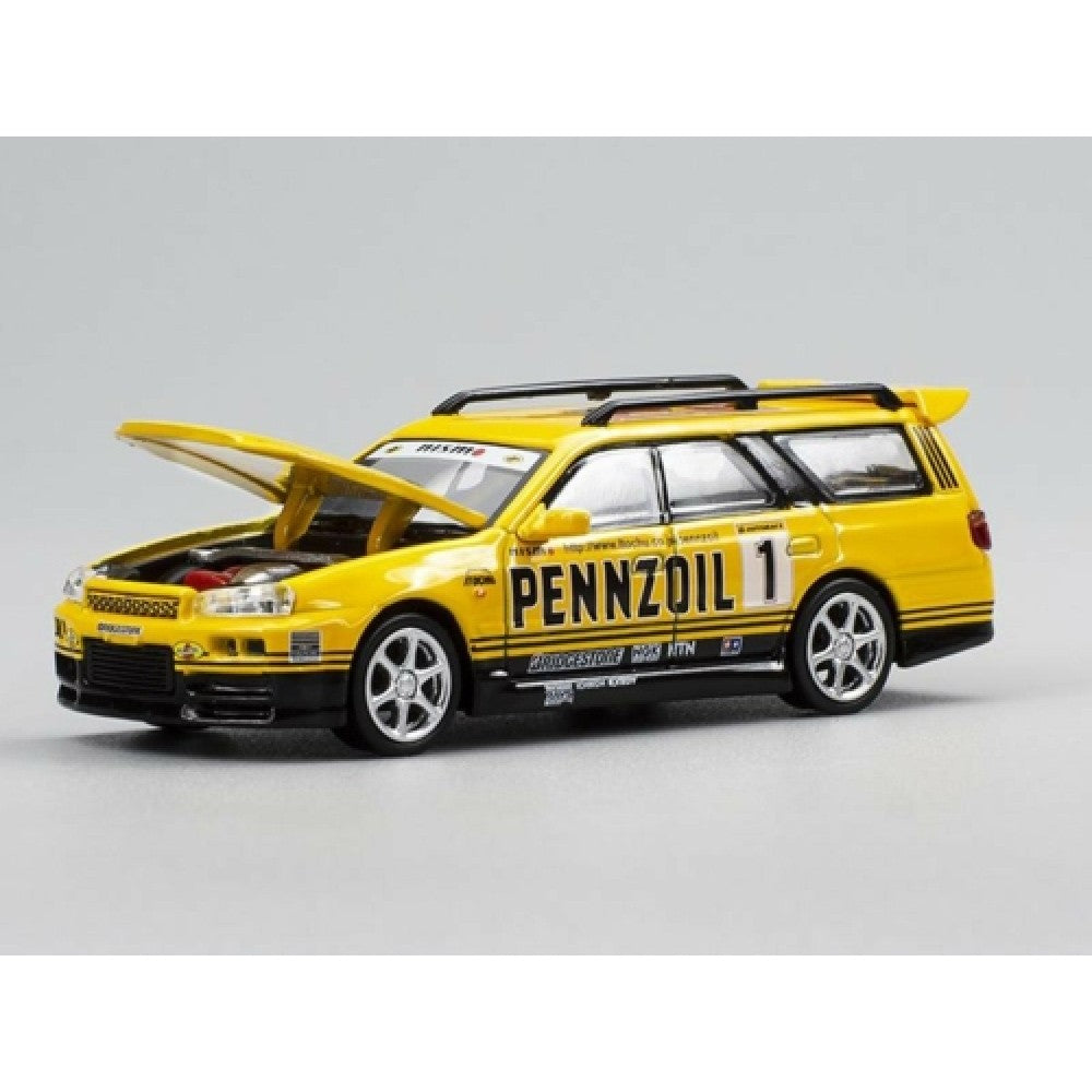 1/64 POP RACE PR640021 NISSAN STAGEA PENNZOIL