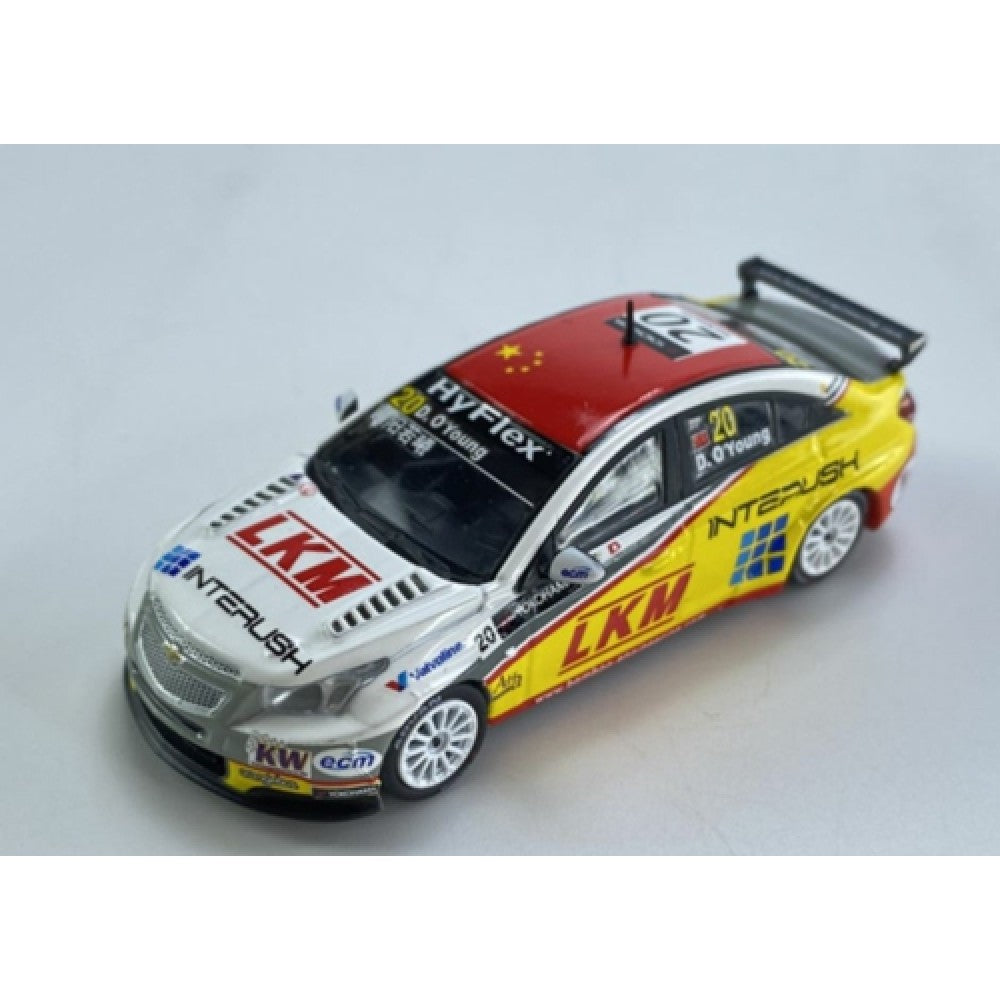 THIS ITEM IS AVAILABLE TO ORDER FROM OUR SUPPLIER - 1/64 POP RACE  PR64CRUZE12MWTC CHEVROLET CRUZE WTCC MACAU 2012 NO.20 DARRYL O'YOUNG (JP)