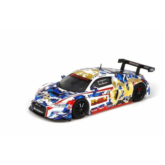 THIS ITEM IS AVAILABLE TO ORDER FROM OUR SUPPLIER - 1/64 POP RACE PR64R8LMSEVISU AUDI R8 LMS MACAU GT CUP 2020 AUDI SPORT ASIA TEAM X WORKS EVISU RACING NO.38 MARCHY LEE (JP)