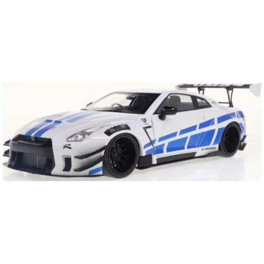 THIS ITEM IS AVAILABLE TO ORDER FROM OUR SUPPLIER - 1/18 SOLIDO 1805816 NISSAN GT-R (R35) W/LIBERTY WALK BODY KIT 2.0 SILVER 2024