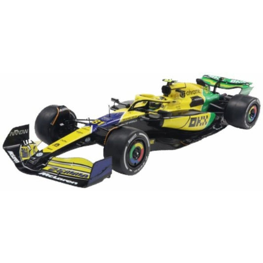 1/18 SOLIDO 1814204 MCLAREN F1 TEAM MCL38 YELLOW E.PIASTRI MONACO GP 2024