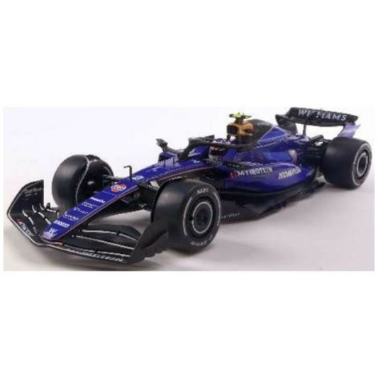 PRE ORDER STOCKS DUE DECEMBER 2025 / JANUARY 2026 1/18 SOLIDO 1814402 WILLIAMS F1 TEAM FW46 BLUE L.SARGEANT SAUDI ARABIA GP 2024