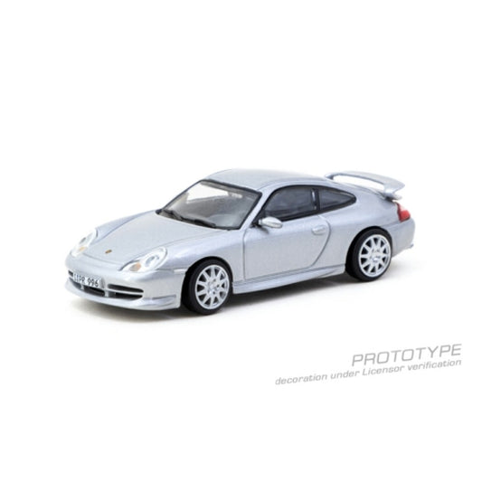 PRE ORDER STOCKS DUE APRIL / MAY 2025 1/64 TARMAC T64G069SL PORSCHE 911 GTS (TYPE 996) - SILVER