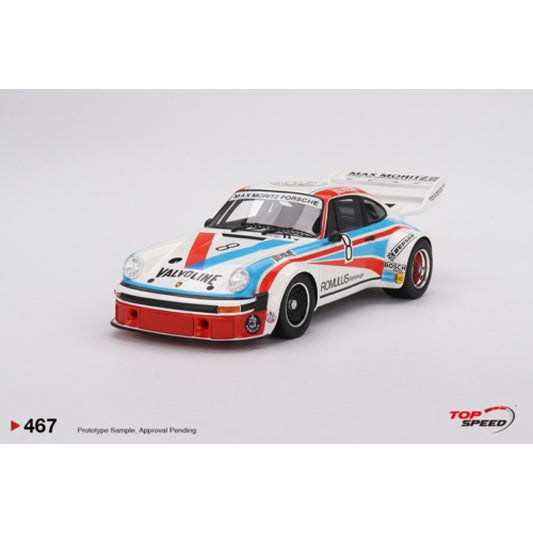 THIS ITEM IS AVAILABLE TO ORDER FROM OUR SUPPLIER - 1/18 TOP SPEED TS0467 PORSCHE 934/5 NO.8 MAX MORITZ TEAM 1977 NURBURGRING 1000 KILOMETRES