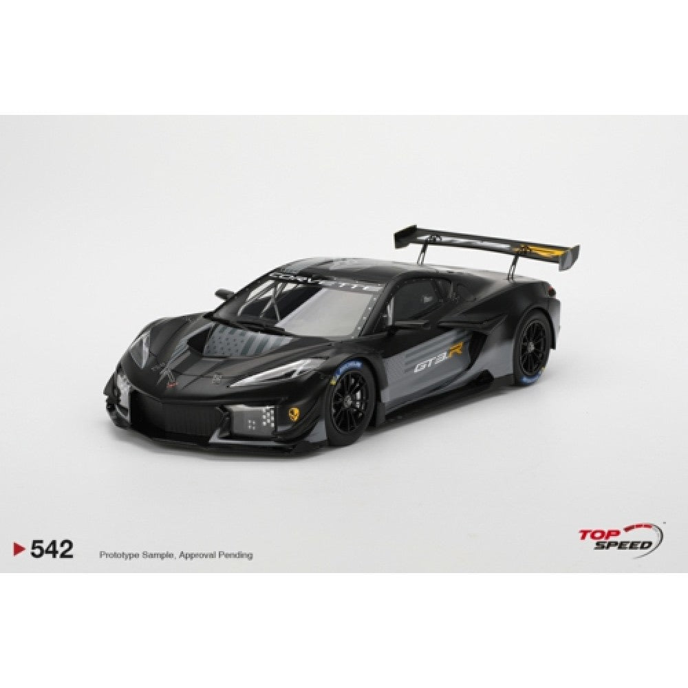 THIS ITEM IS AVAILABLE TO ORDER FROM OUR SUPPLIER - 1/18 TOP SPEED TS0542 CHEVROLET CORVETTE Z06 GT3.R 2023 ROAD AMERICA TEST CAR