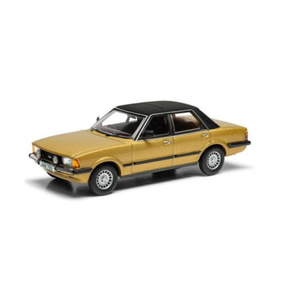 THIS ITEM IS AVAILABLE TO ORDER FROM OUR SUPPLIER - 1/43 CORGI VANGUARDS VA15004 FORD CORTINA MK5 2.0 GHIA S, SOLAR GOLD