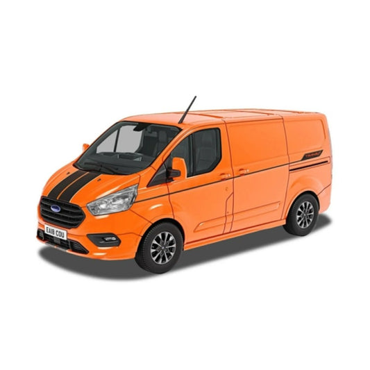 1/43 CORGI VANGUARDS VA15101 FORD TRANSIT CUSTOM SPORT, ORANGE GLOW