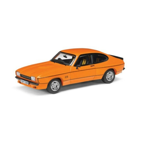 THIS ITEM IS AVAILABLE TO ORDER FROM OUR SUPPLIER - 1/43 CORGI VANGUARDS VA15402 FORD CAPRI MK2 X-PACK, SIGNAL ORANGE