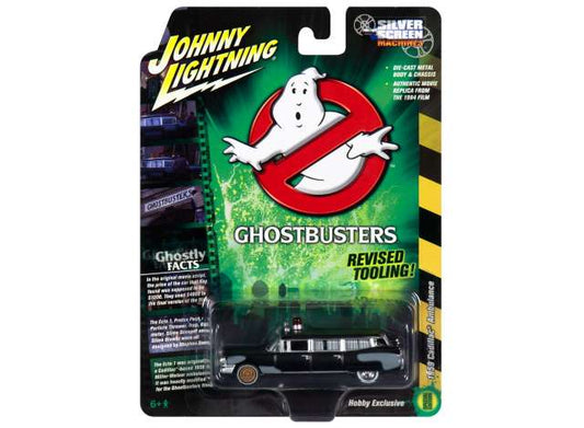 1/64 JOHNNY LIGHTNING JLSS005 1959 GHOSTBUSTERS PROJECT PRE-ECTO CADILLAC AMBULANCE