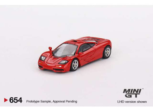 1/64 MINI GT MGT00654-L MCLAREN F1 RED