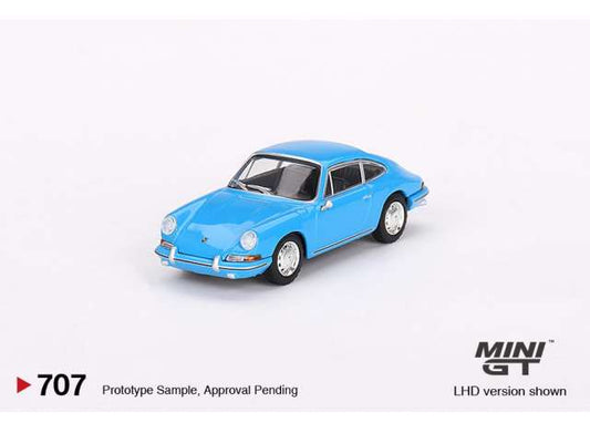 1/64 MINI GT MGT00707-L 1963 PORSCHE 911 (901), BLUE