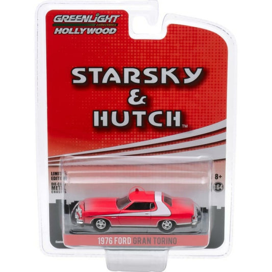 THIS ITEM IS AVAILABLE TO ORDER FROM OUR SUPPLIER - 1/64 GREENLIGHT GL44855-F HOLLYWOOD SPECIAL EDITION - STARSKY AND HUTCH (1975-79 TV SERIES) - 1976 FORD GRAN TORINO (DIRTY VERSION) SOLID PACK