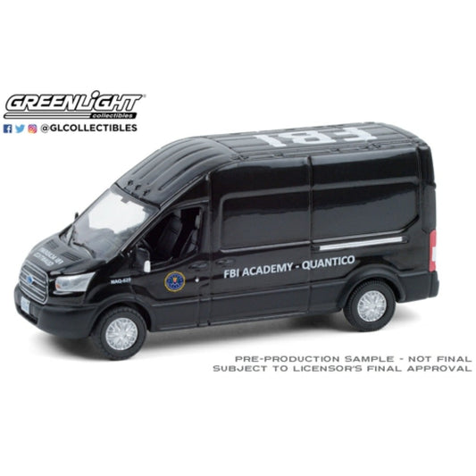 THIS ITEM IS AVAILABLE TO ORDER FROM OUR SUPPLIER - 1/64 GREENLIGHT GL53020-B ROAD RUNNERS SERIES 2 QUANTICO (2015-18 TV SERIES) 2015 FORD TRANSIT FBI ACADEMY QUANTICO